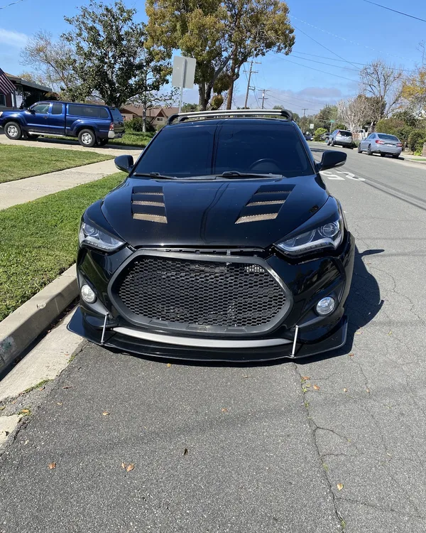 Modified Hyundai Veloster Turbo, work completed by SV Collisions