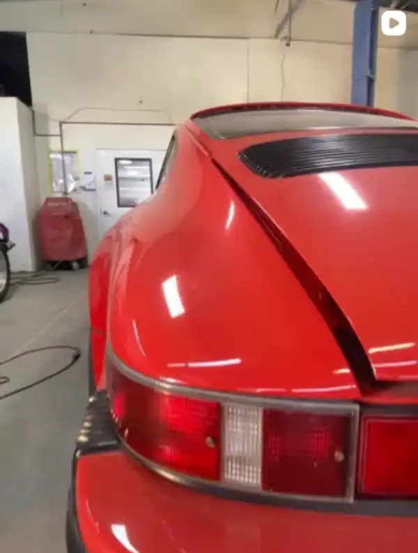 Porsche 911 auto body and paint work, El Cajon